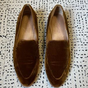 Madewell Velvet Loafers